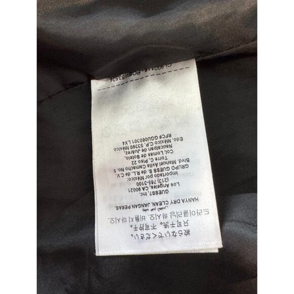 Guess Faux Fur Colorblock Bomber Jacket – Women’s Medium - Picture 4 of 5